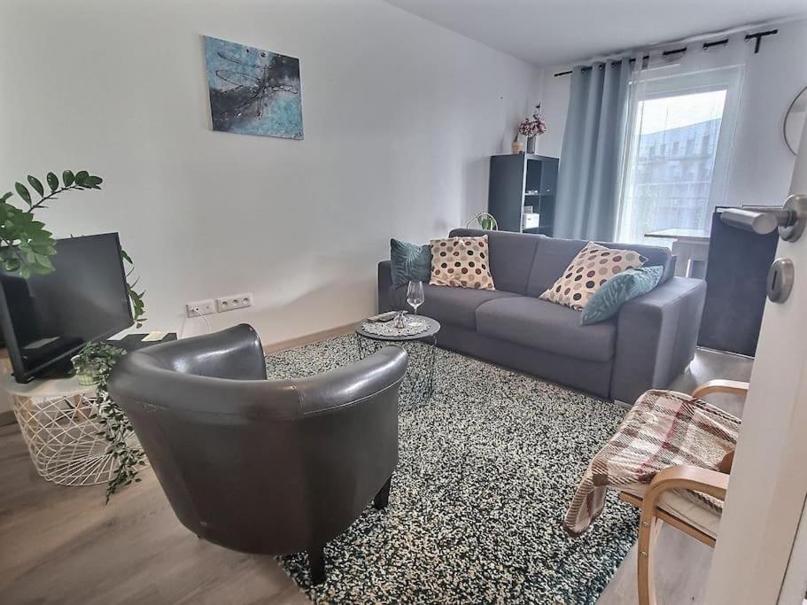 Superbe Appartement Avec 2 Balcons - Vue Sur La Cathedrale Environ 15 Min En Tram 斯特拉斯堡 外观 照片